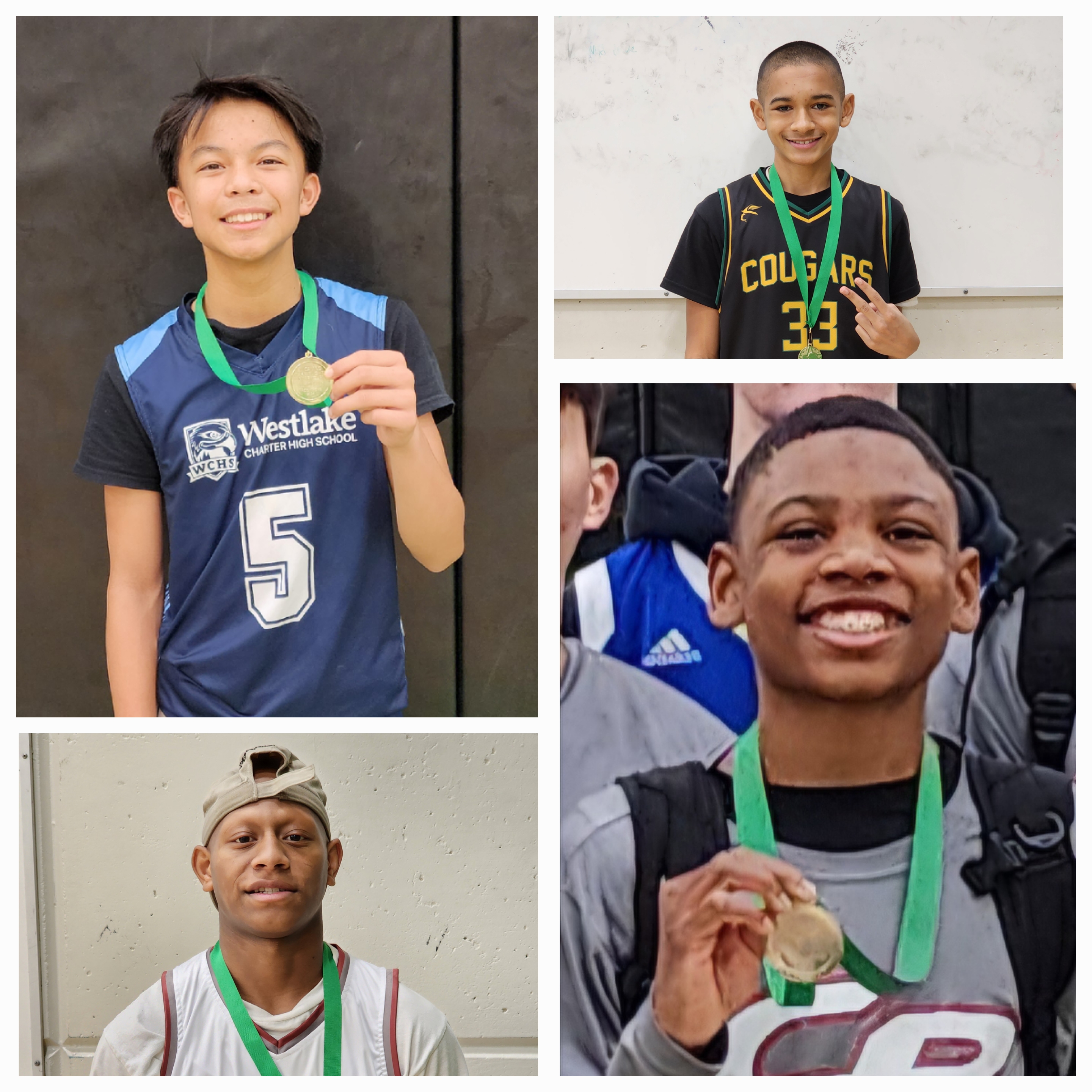 Medal Winners Group 2